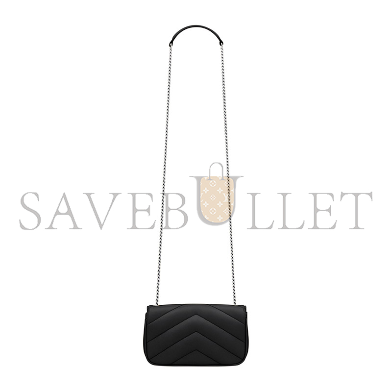 YSL LOULOU MINI IN LAMBSKIN 821749AAE4Y1000 (20*12*5cm)